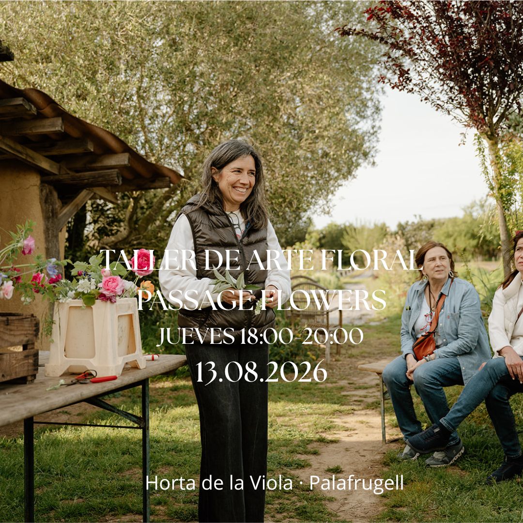 Experiencia Taller de Arte Floral con Passage Flowers 13.08.2026