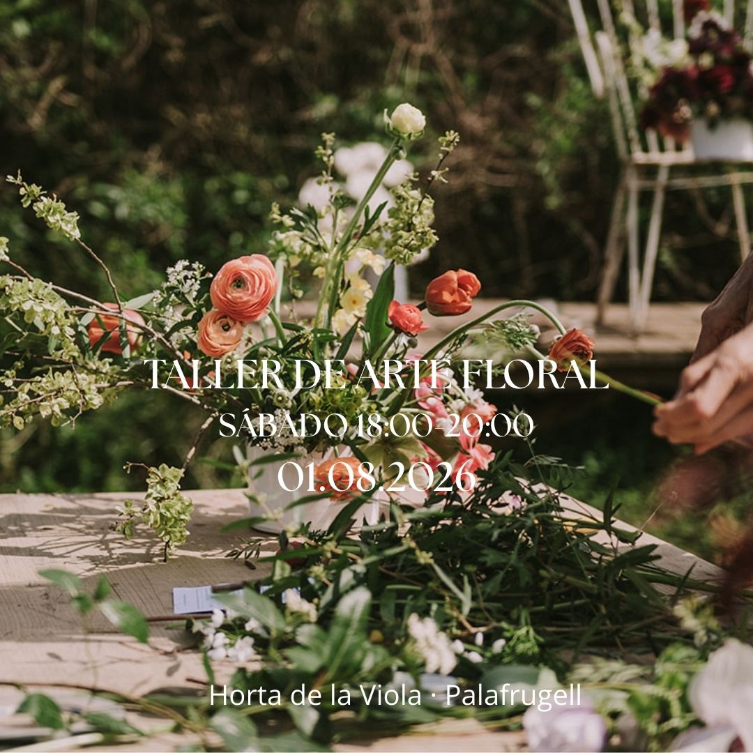 Experiencia Taller de Arte Floral con profesora invitada 01.08.2026