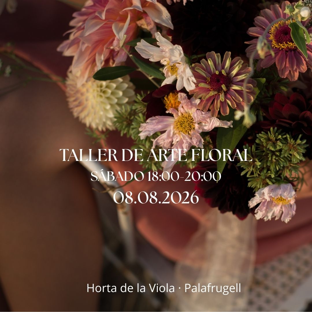 Experiencia Taller de Arte Floral con profesora invitada 08.08.2026
